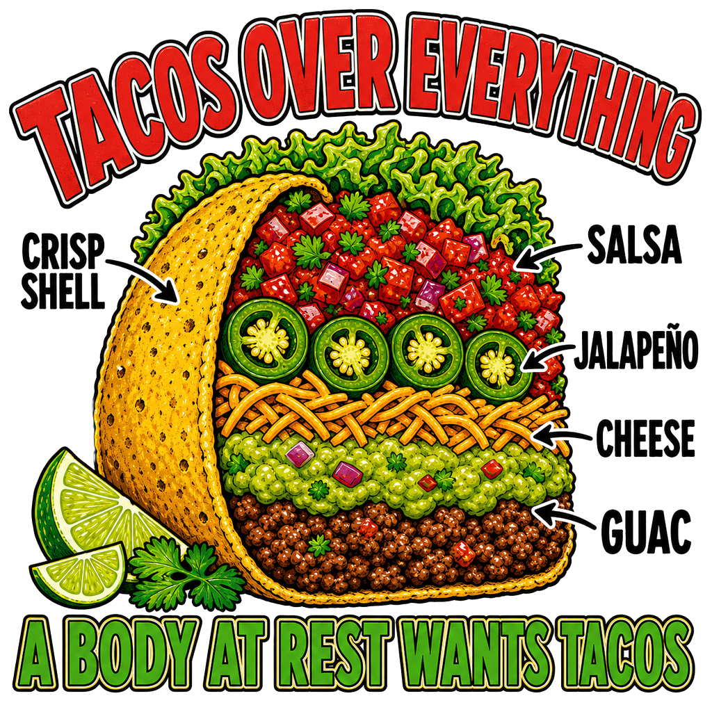 Tacos Over Everything