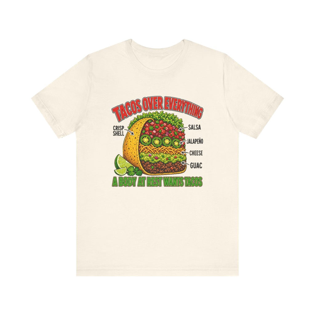 Taco Tuesday T-Shirt — Tacos Over Everything — t-shirt design