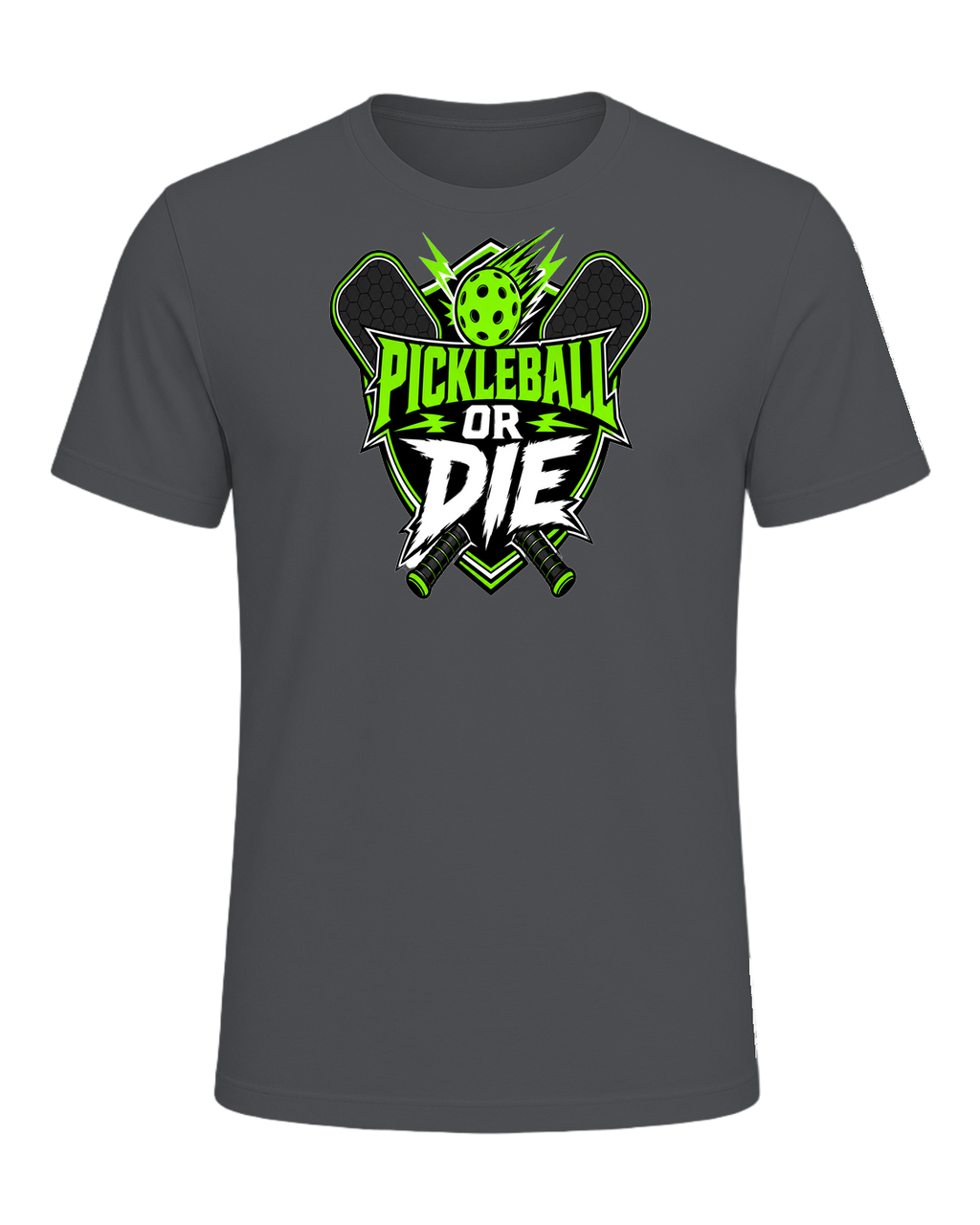 Pickleball Player — Asphalt