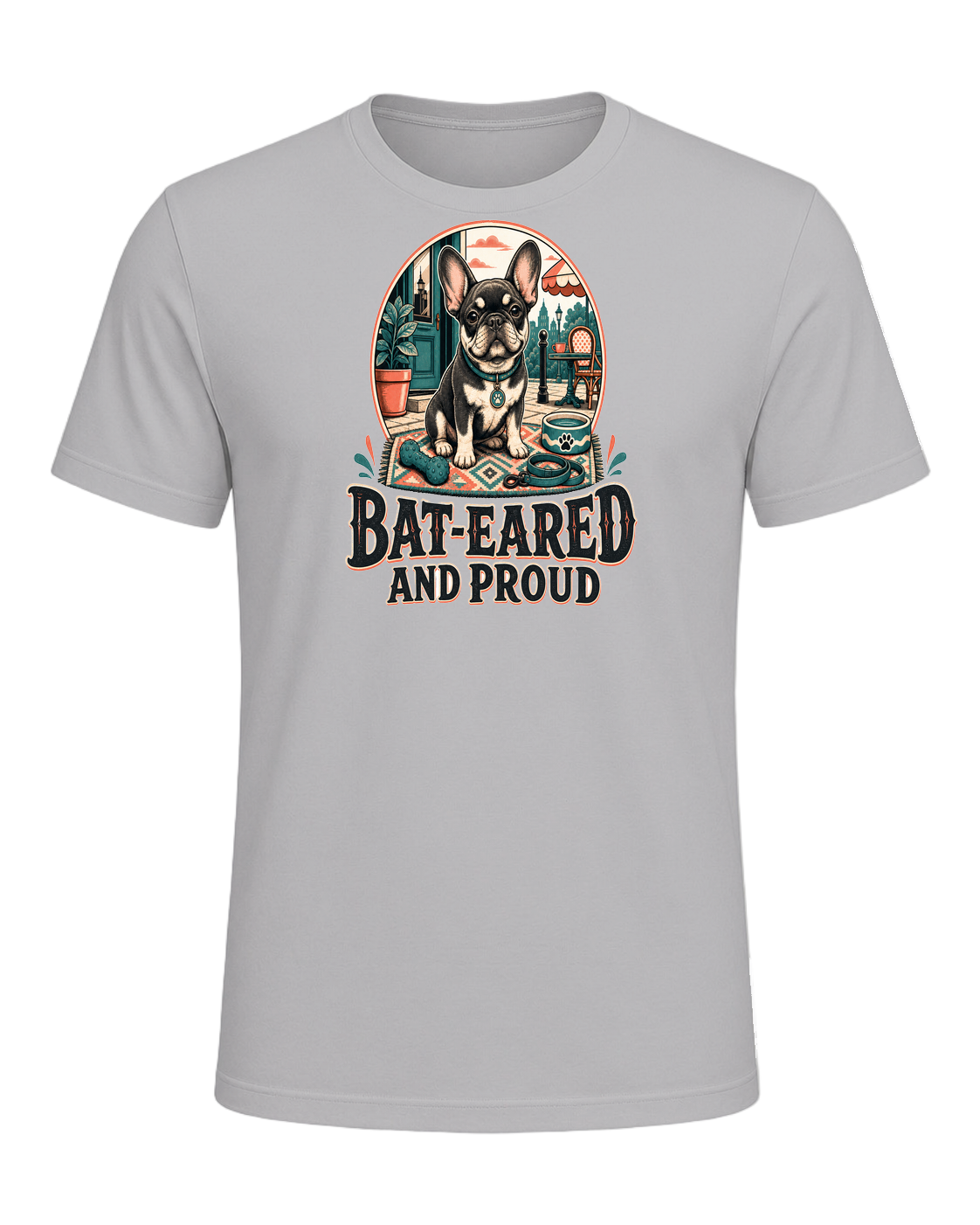 BAT-EARED AND PROUD — Athletic Heather