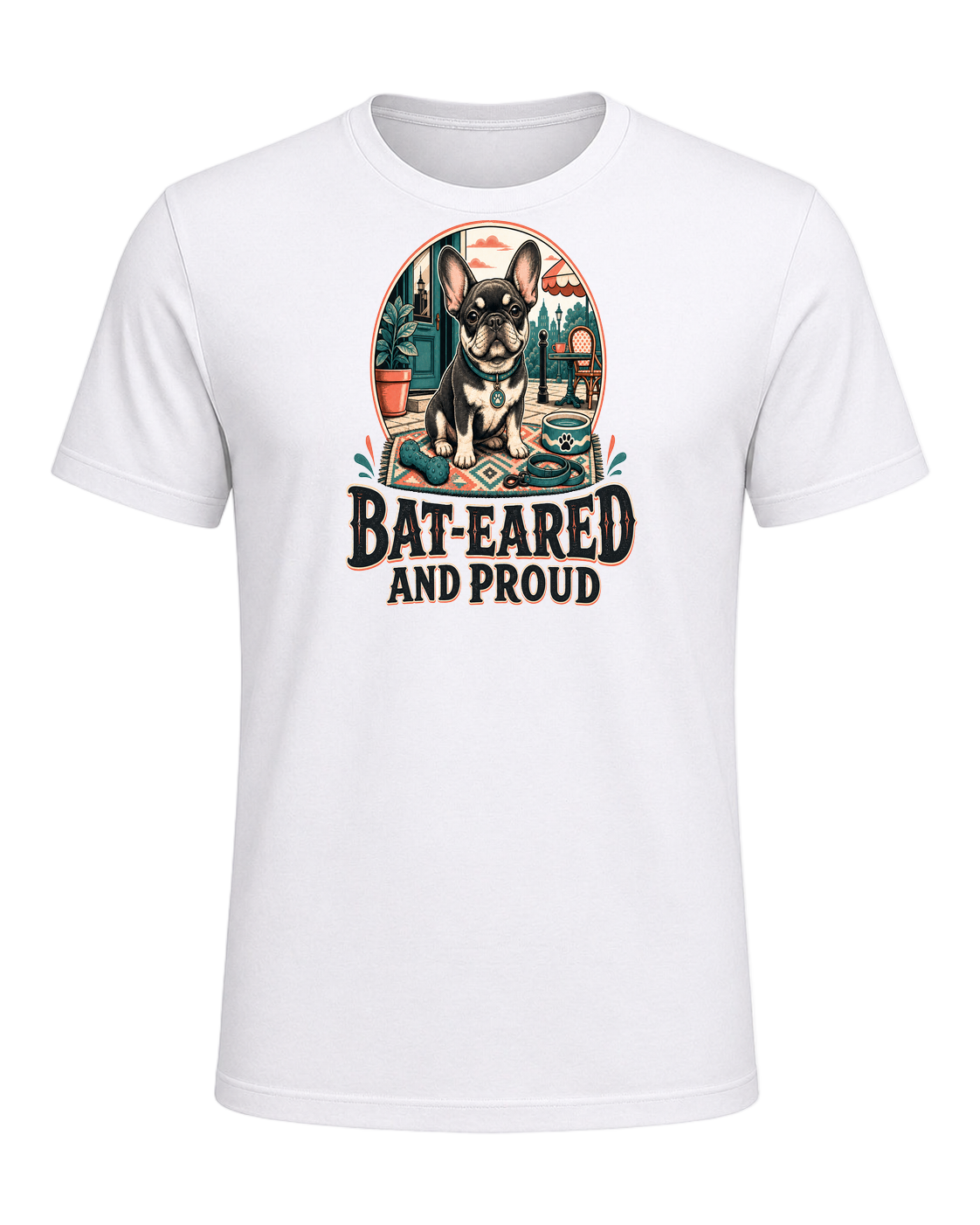 BAT-EARED AND PROUD — White