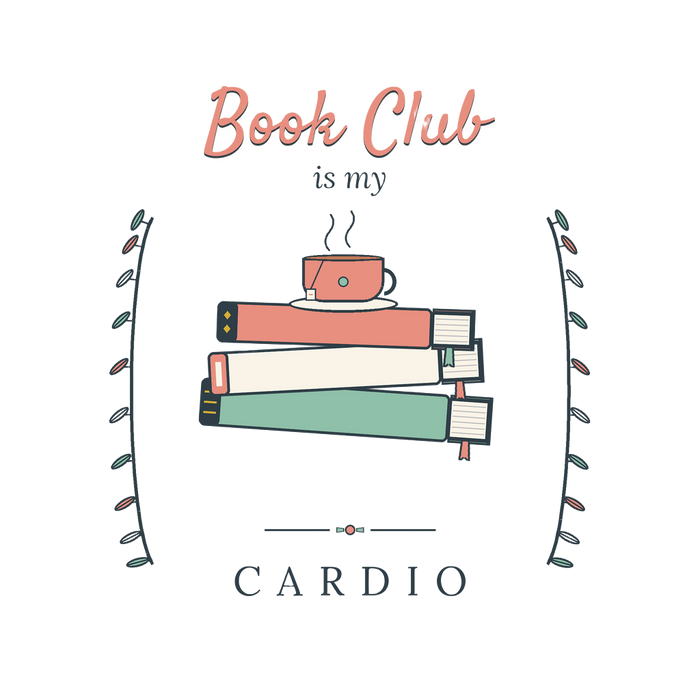 Books and Tea Floral Gift Tee