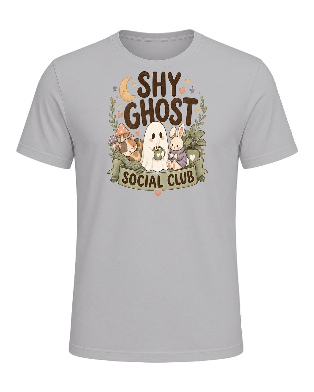 SHY GHOST SOCIAL CLUB — Athletic Heather