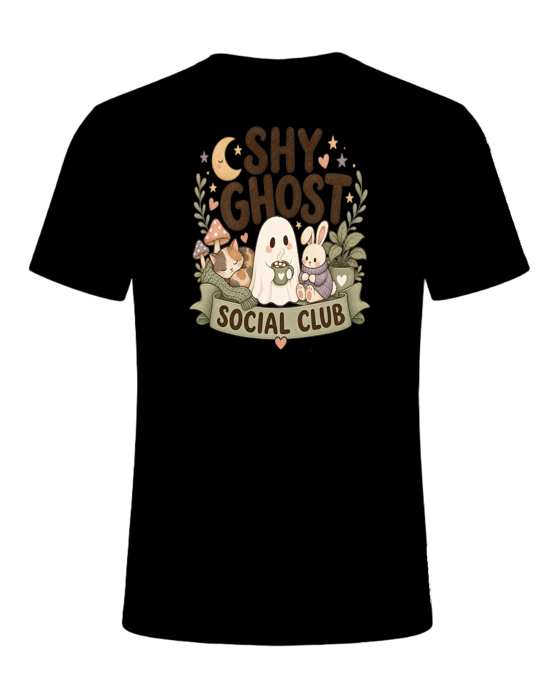 SHY GHOST SOCIAL CLUB — Black