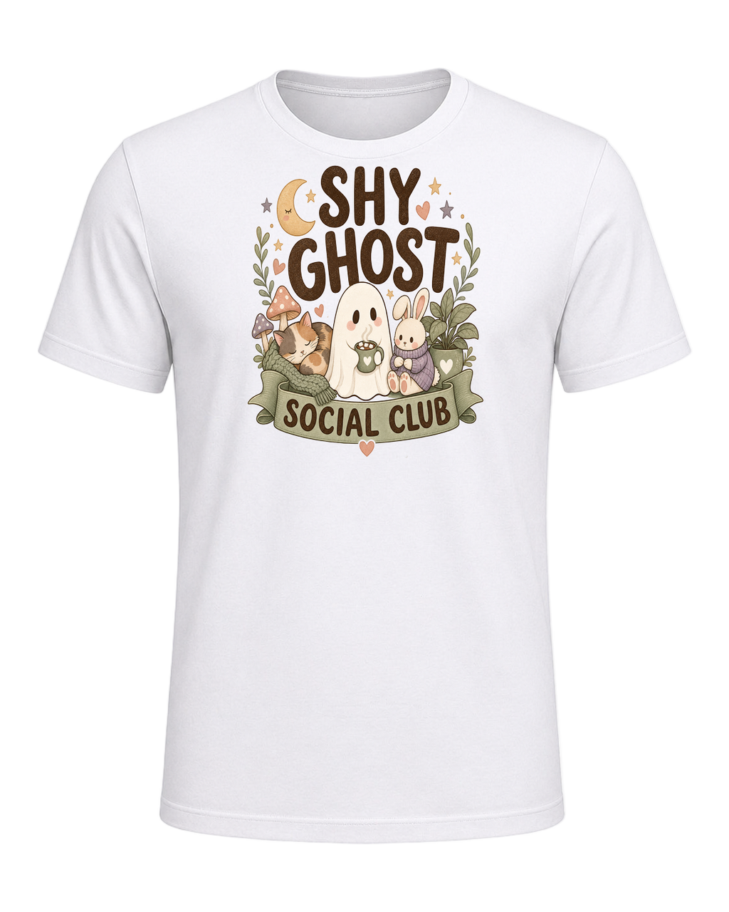 SHY GHOST SOCIAL CLUB — White