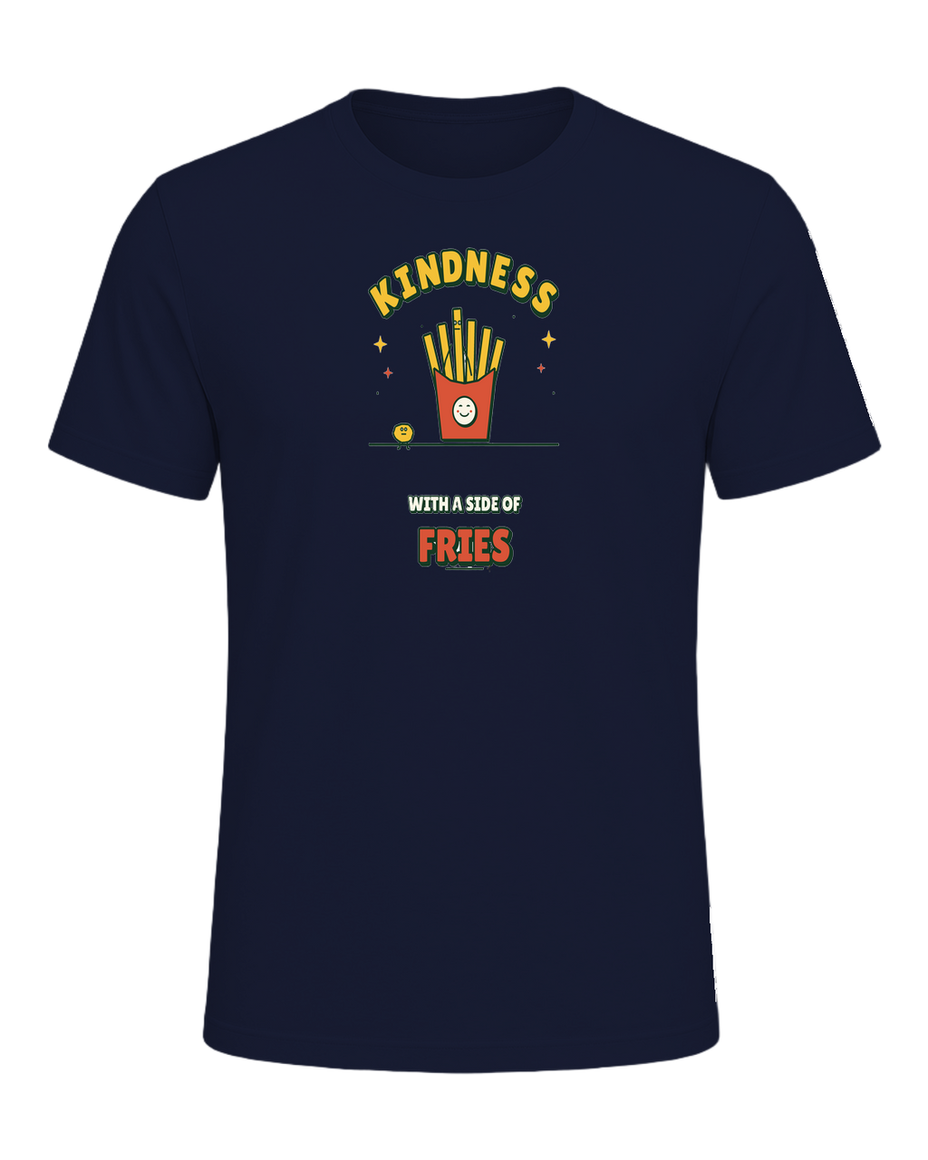 KINDNESS WITH A SIDE OF FRIES — Navy