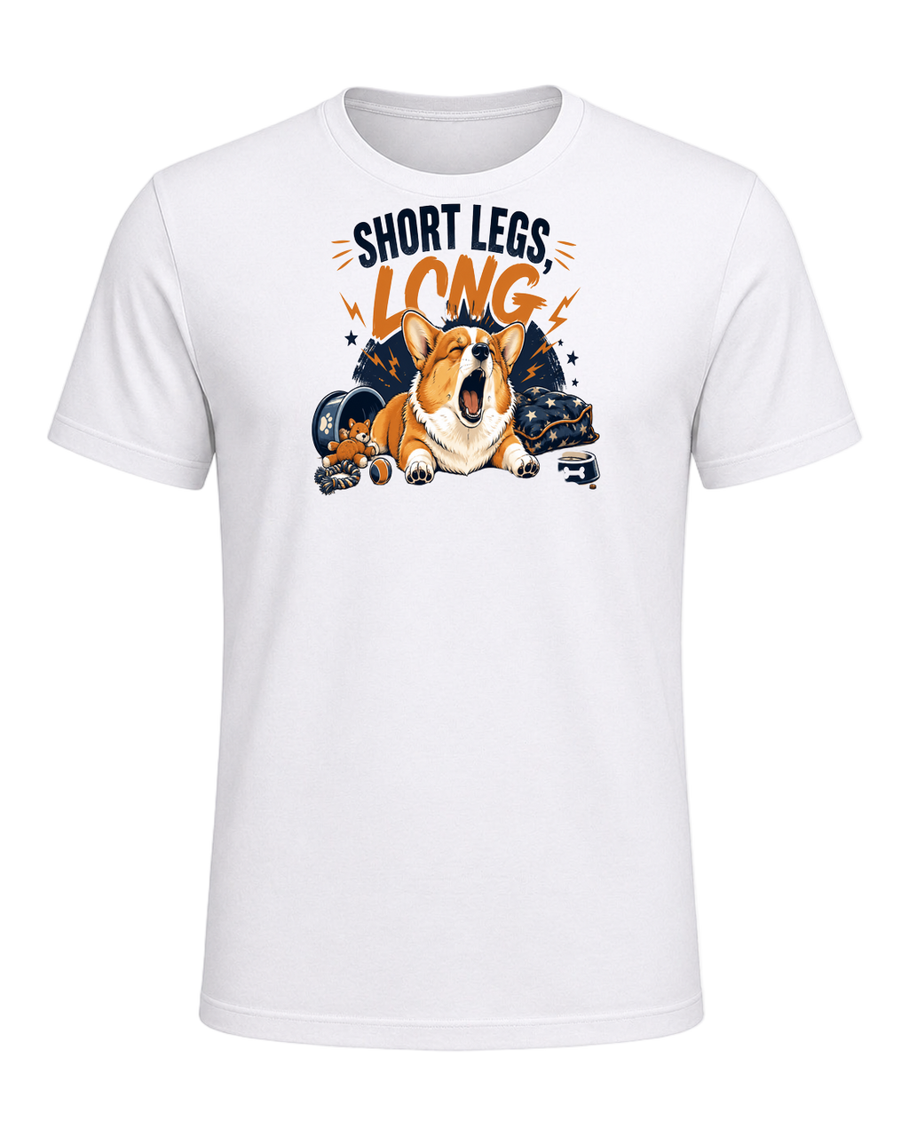 Short Legs, Long Tantrums — White