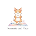 Corgi + Yoga