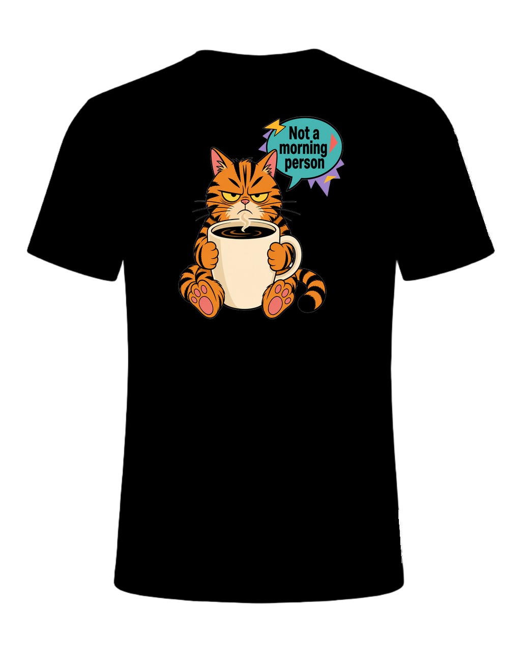 Grumpy Tabby Coffee — Black