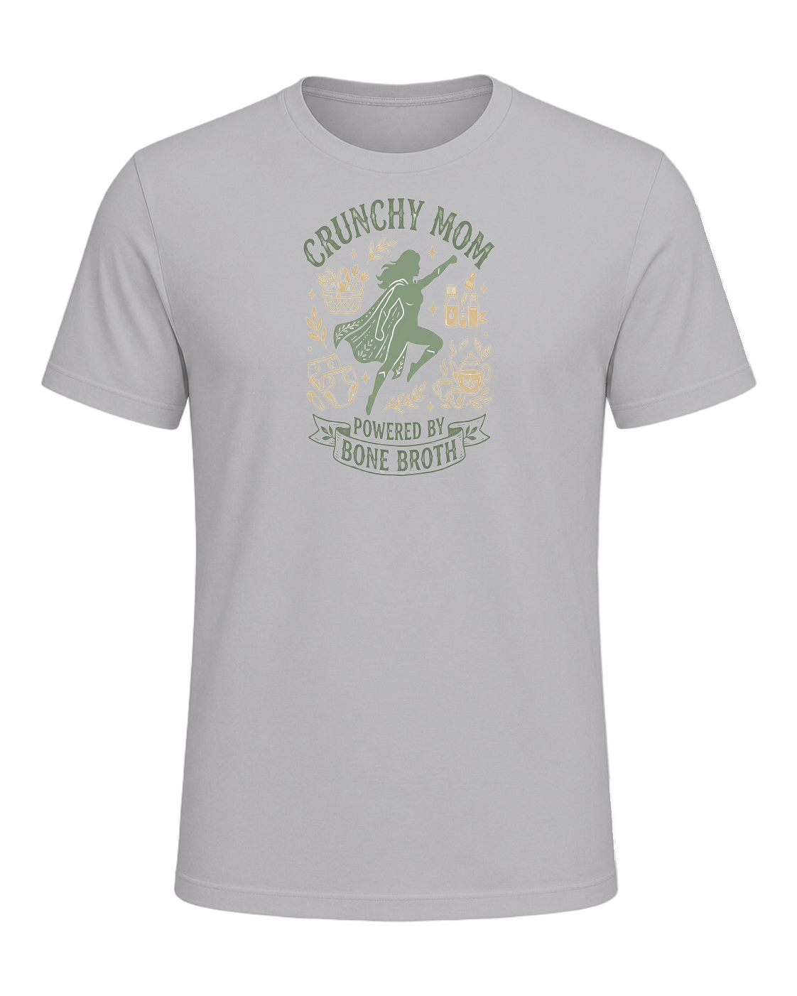 Crunchy Mom — Athletic Heather