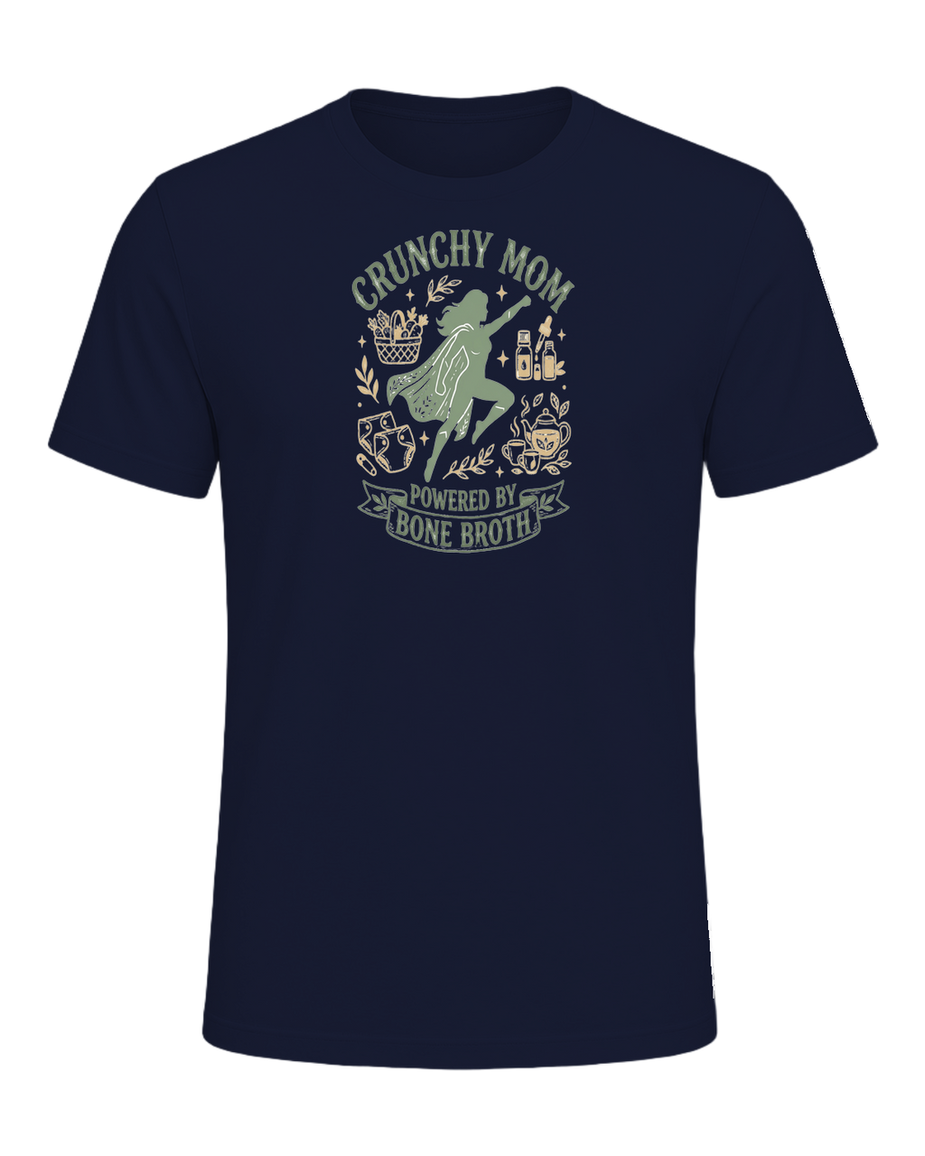 Crunchy Mom — Navy