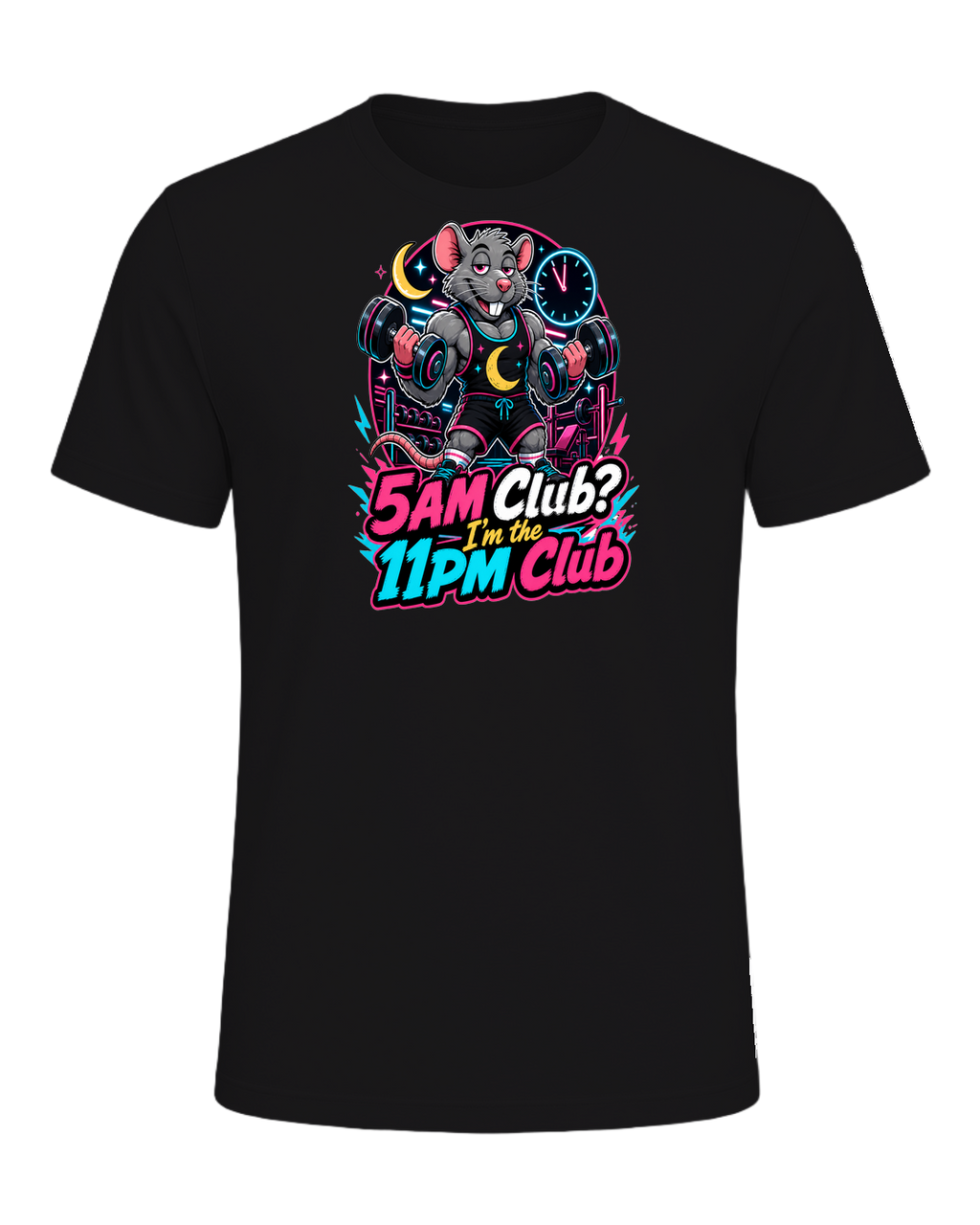 Gym Rat Night Owl — Dark Grey Heather