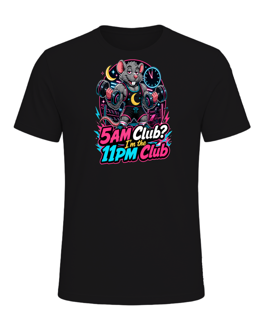 Gym Rat Night Owl — Dark Grey Heather