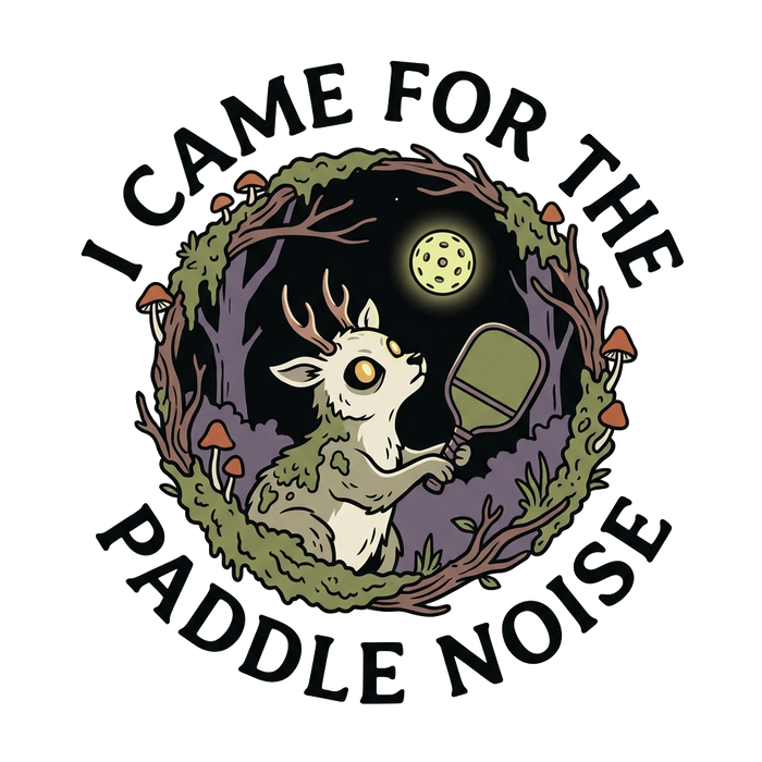I CAME FOR THE PADDLE NOISE - Cozy Dark Tee