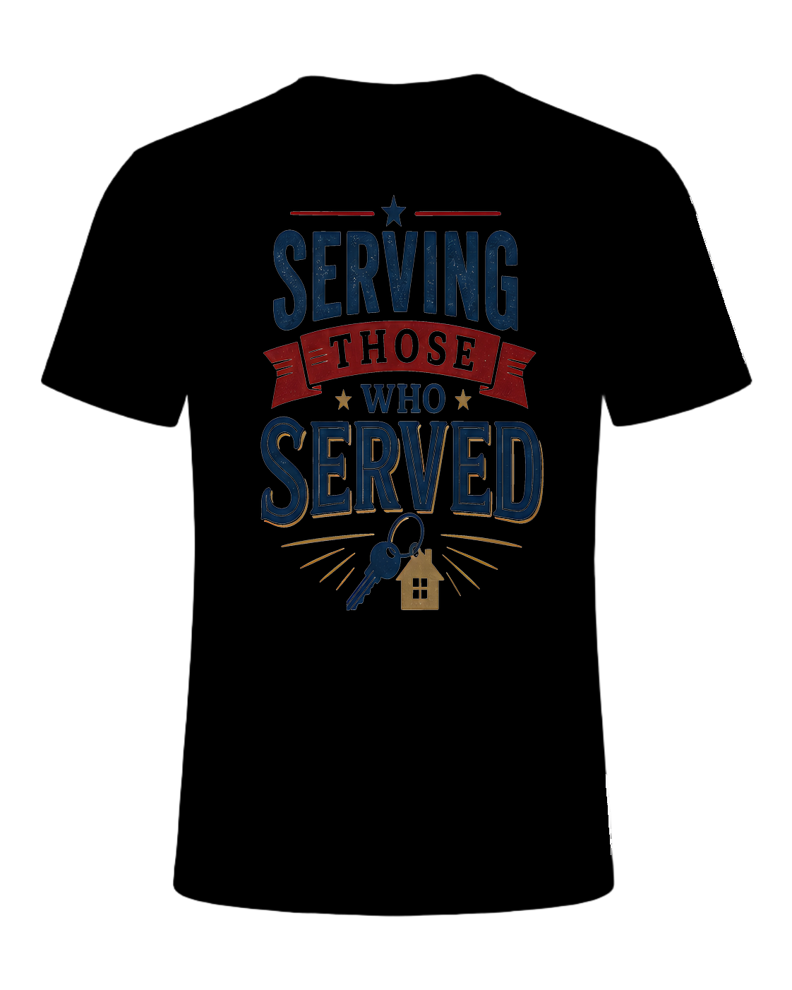 SERVING THOSE WHO SERVED — Black