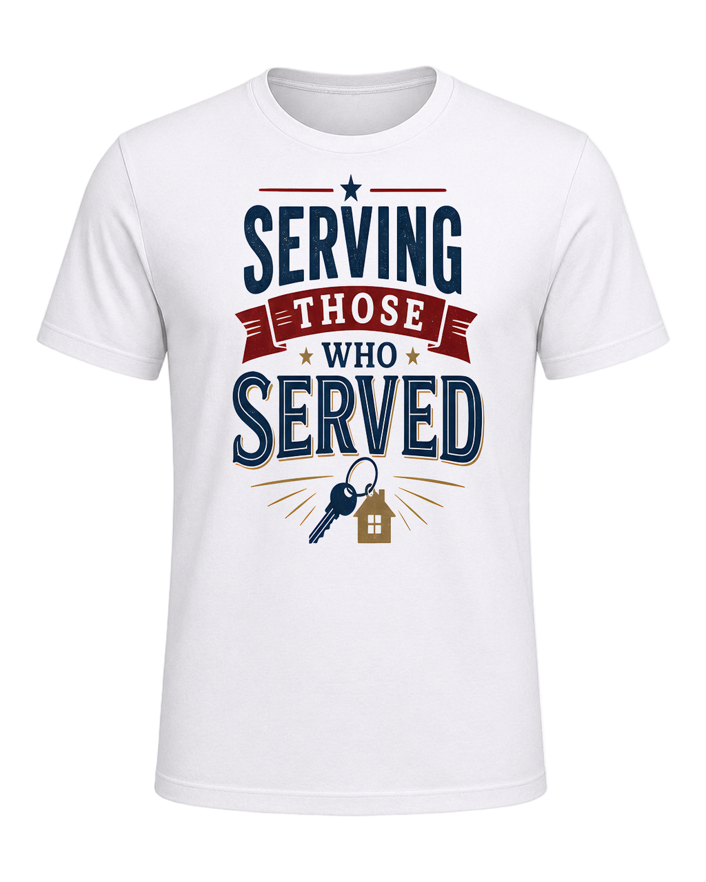 SERVING THOSE WHO SERVED — White