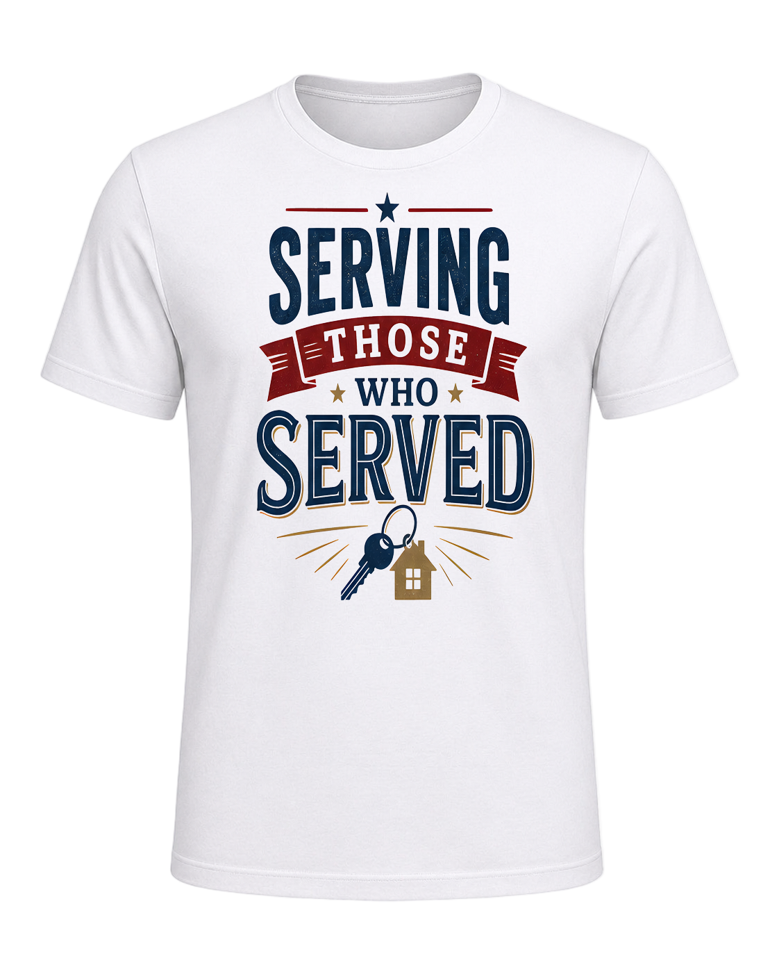 SERVING THOSE WHO SERVED — White