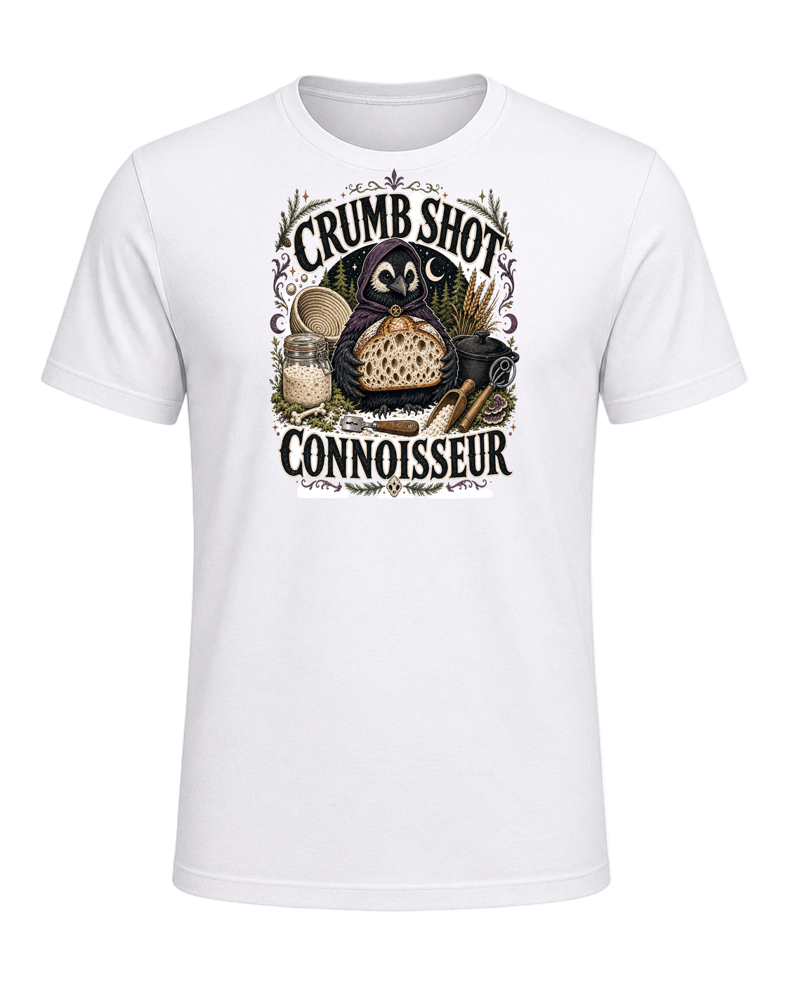 CRUMB SHOT CONNOISSEUR — White