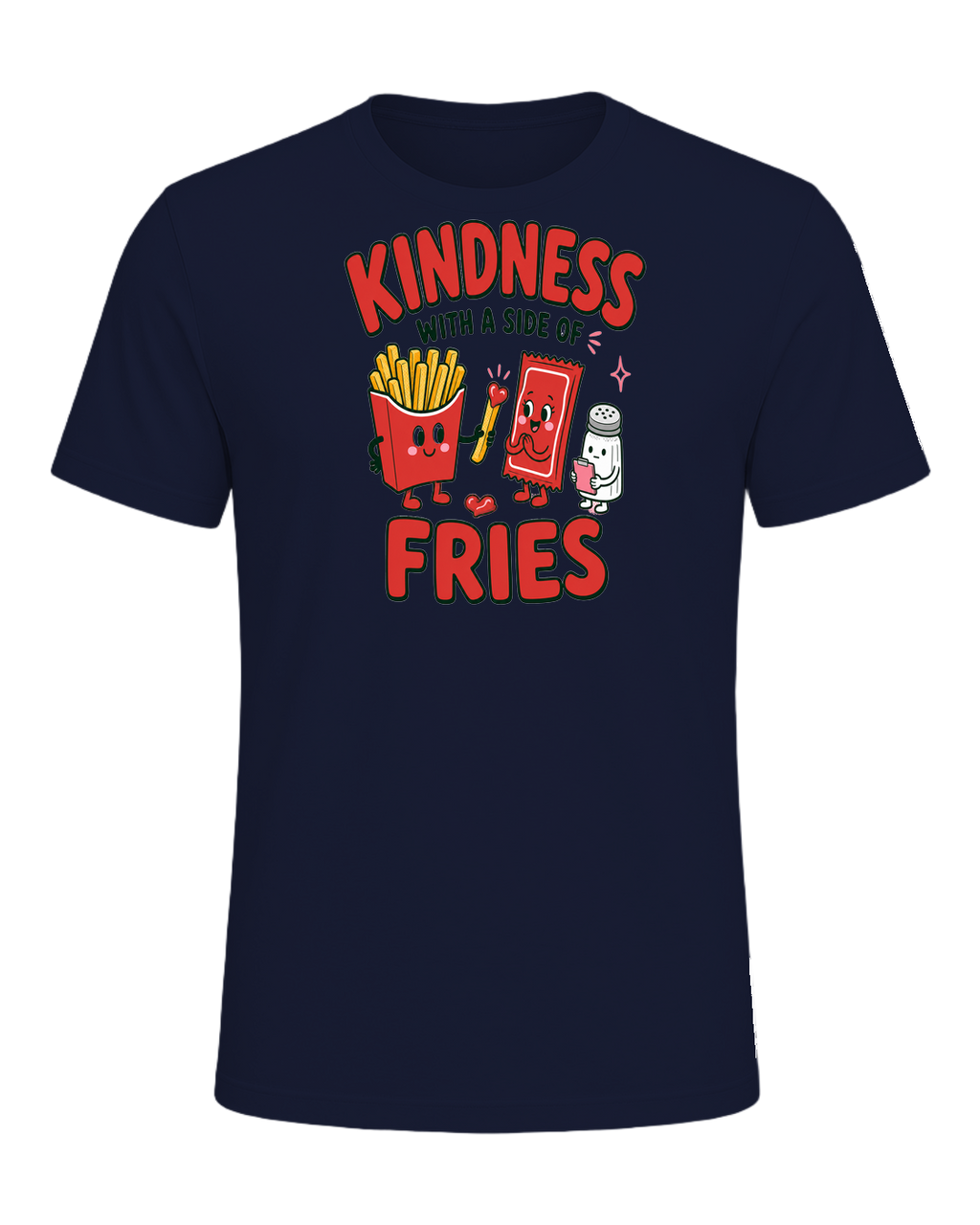 KINDNESS WITH A SIDE OF FRIES — Navy