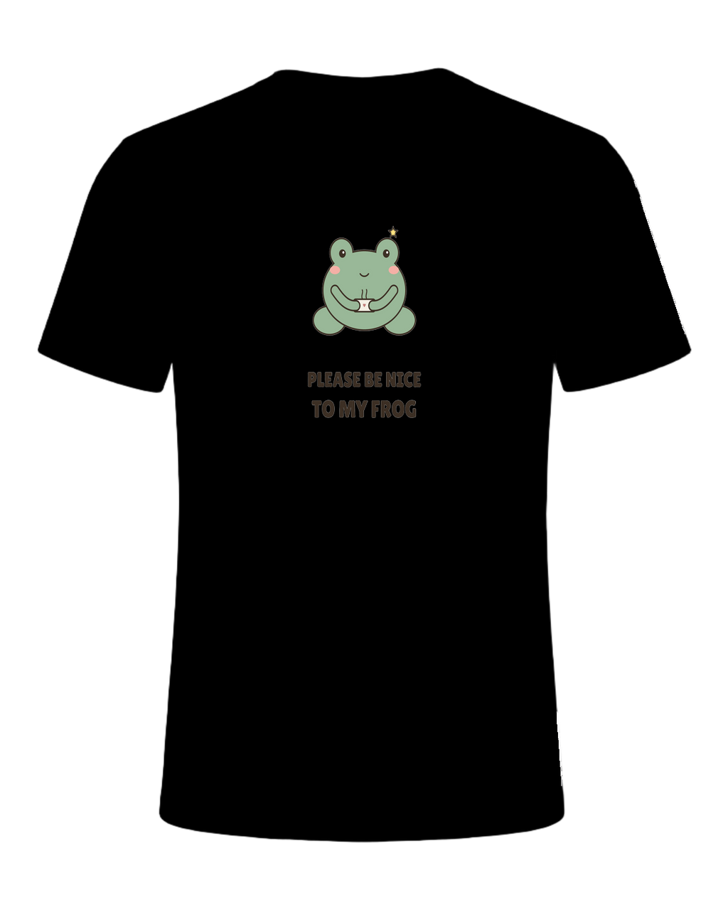 Please Be Nice To My Frog — Black