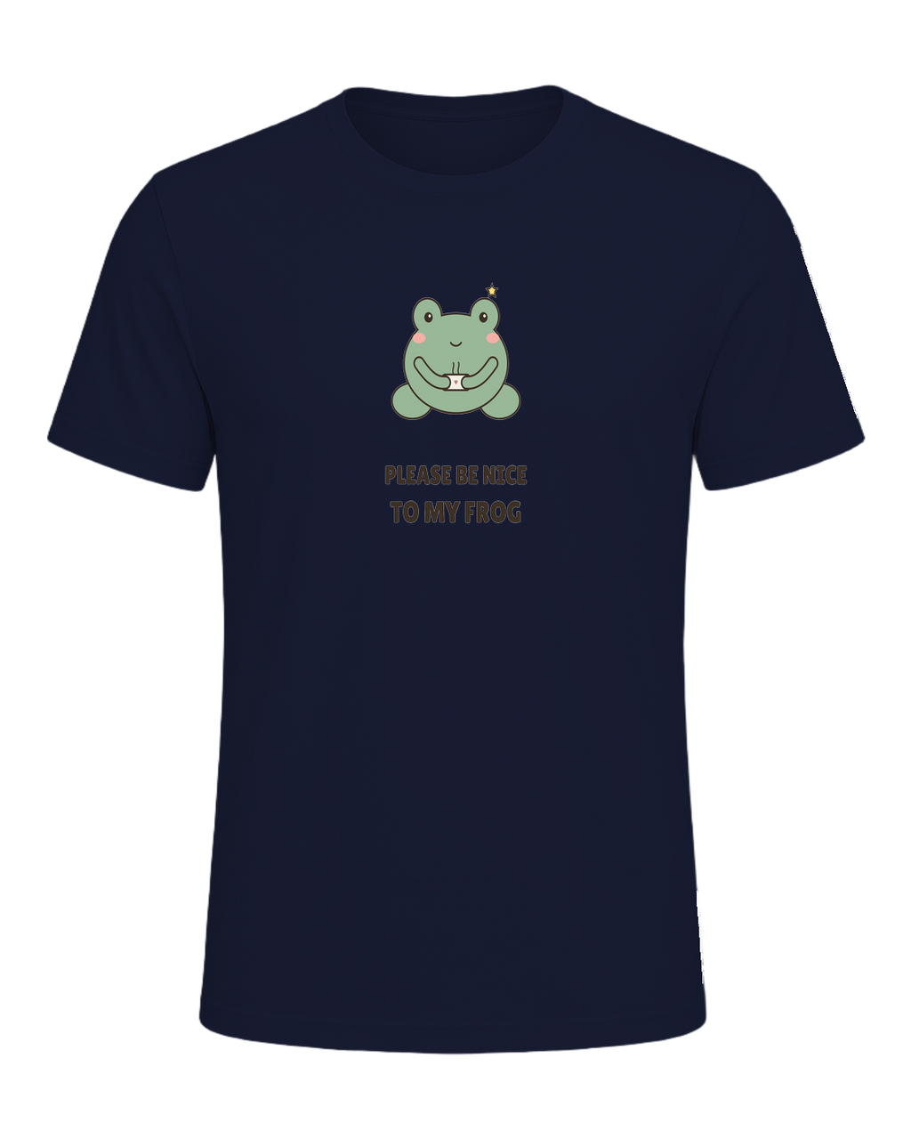 Please Be Nice To My Frog — Navy