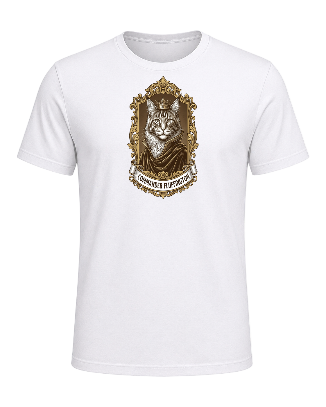 Maine Coon Royalty — White
