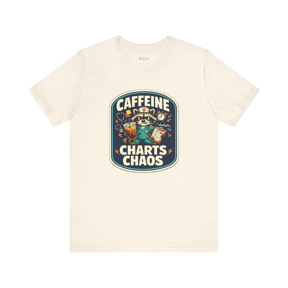 Nurse Gift T-Shirt — Caffeine Charts Chaos