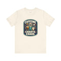 Nurse Gift T-Shirt — Caffeine Charts Chaos — t-shirt design by Hank
