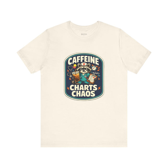 Nurse Gift T-Shirt — Caffeine Charts Chaos