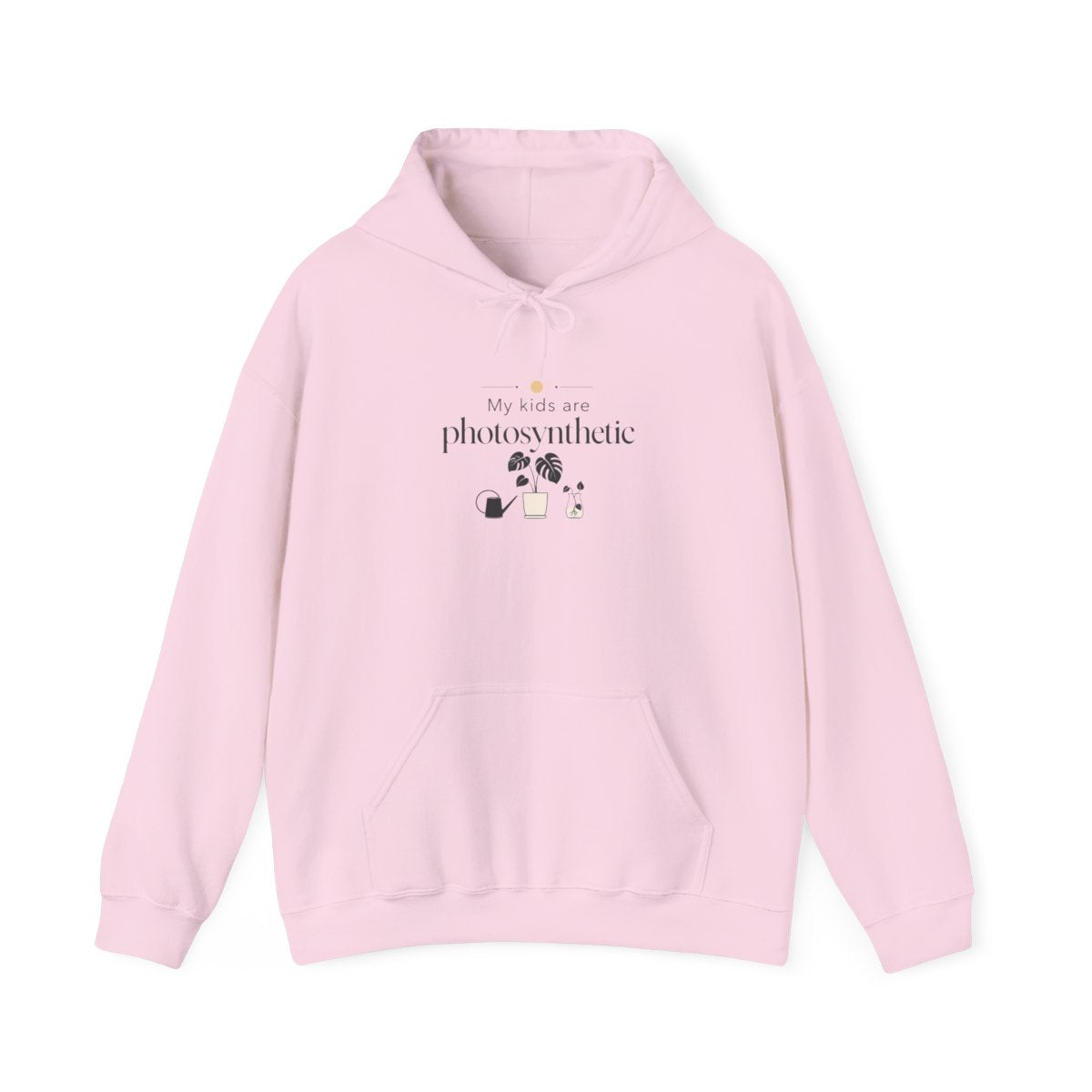 Plant Parent Hoodie — My Kids Are Photosynthetic — plant mom hoodie design