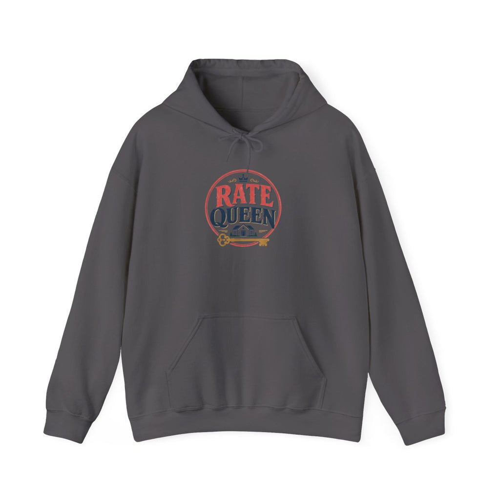 RATE QUEEN Hoodie — Charcoal