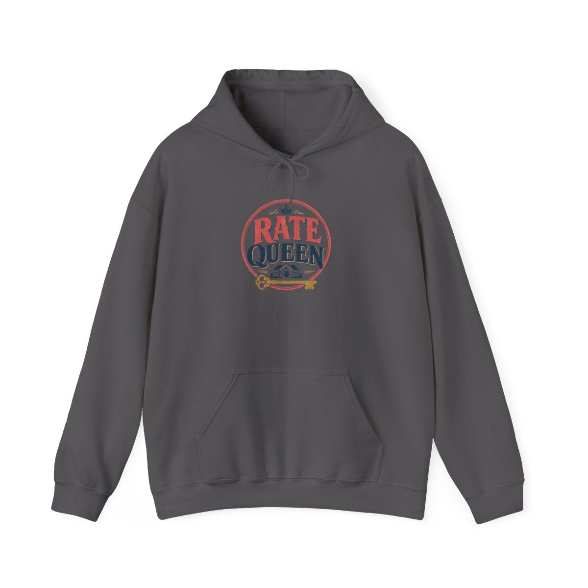 RATE QUEEN Hoodie — Charcoal