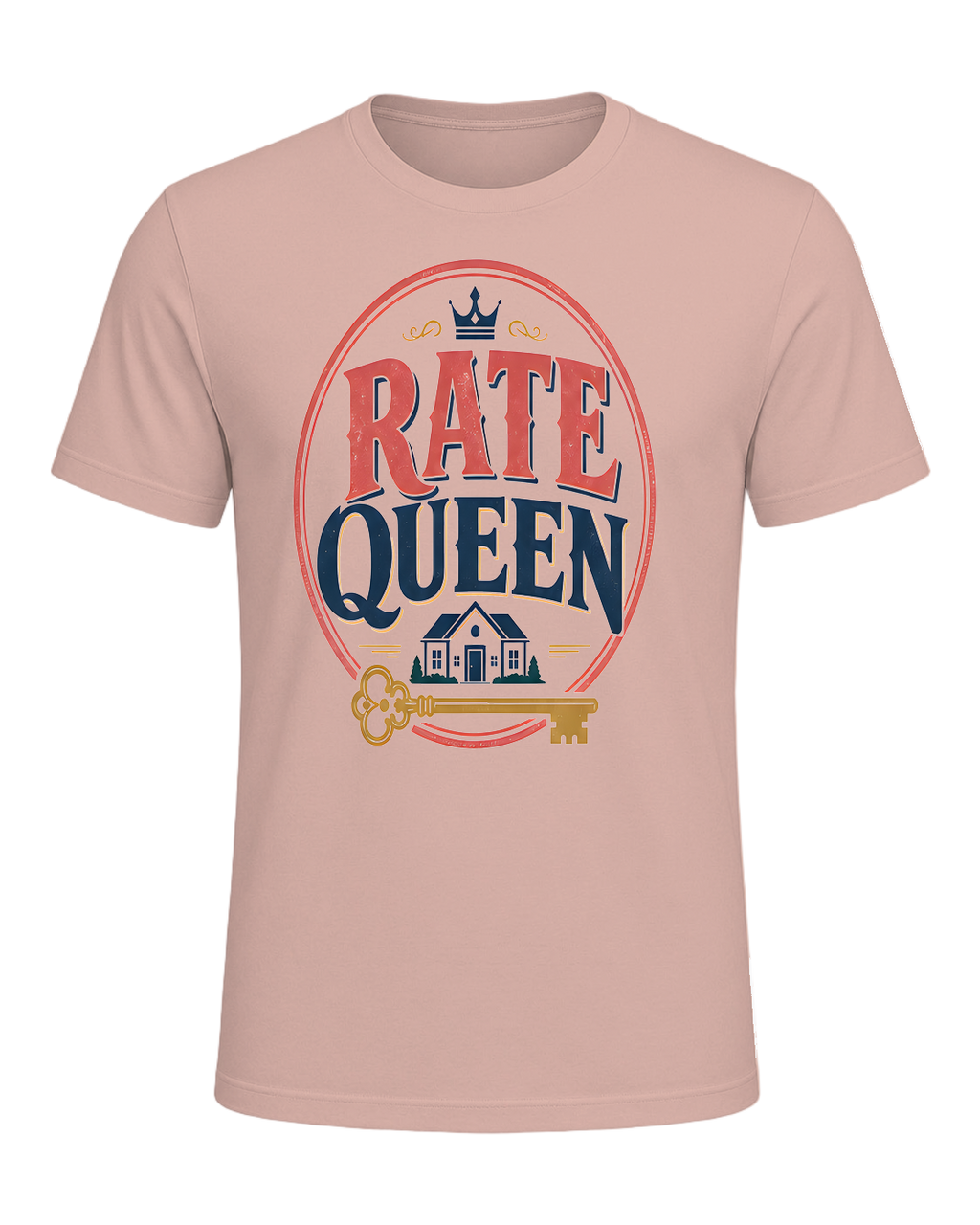 RATE QUEEN — Heather Prism Peach