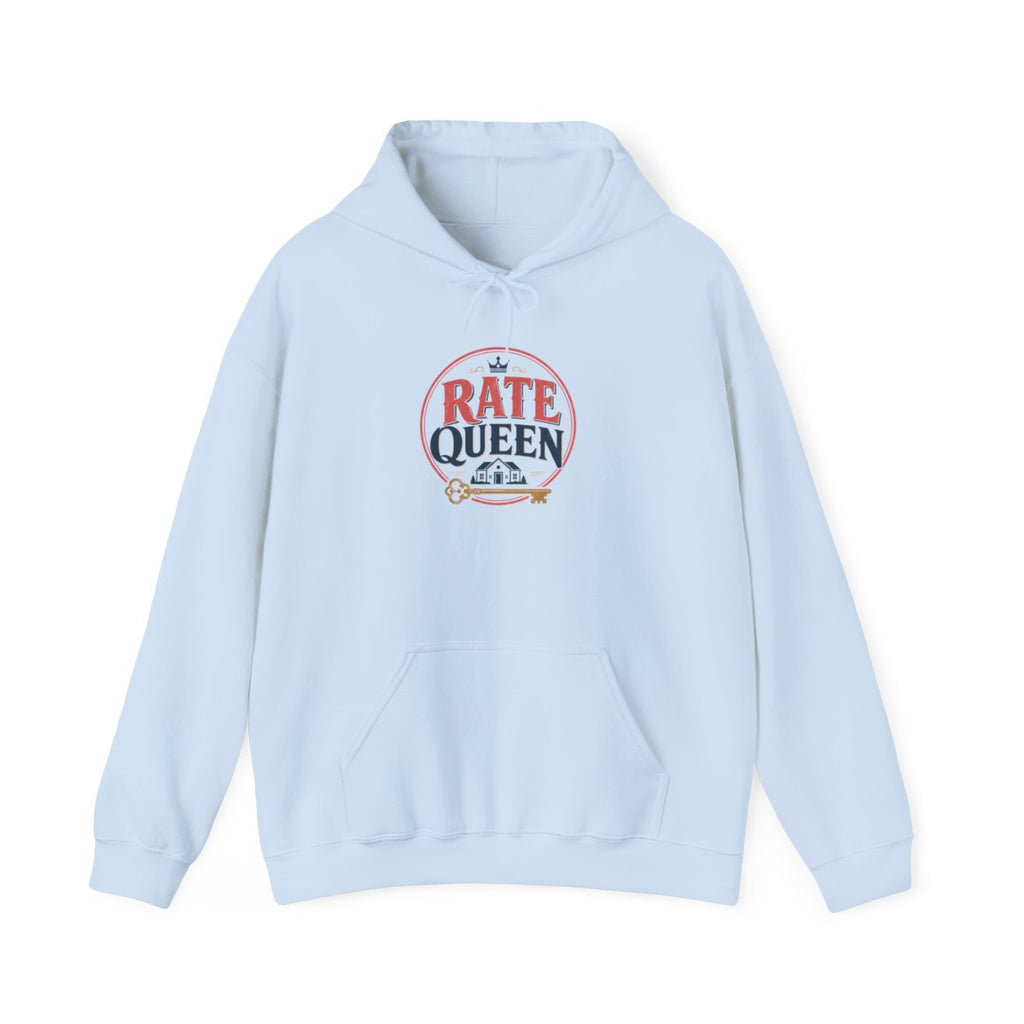 RATE QUEEN Hoodie — Light Blue