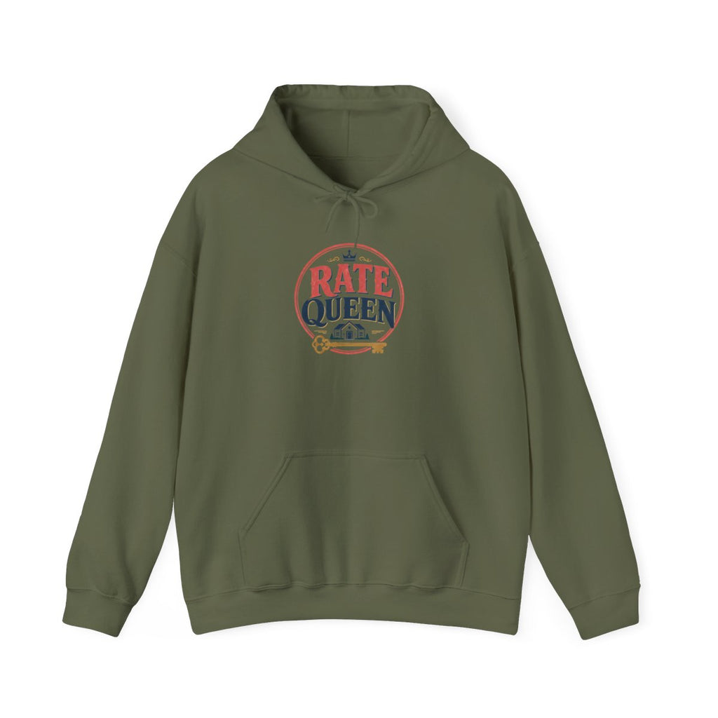 RATE QUEEN Hoodie — Military Green