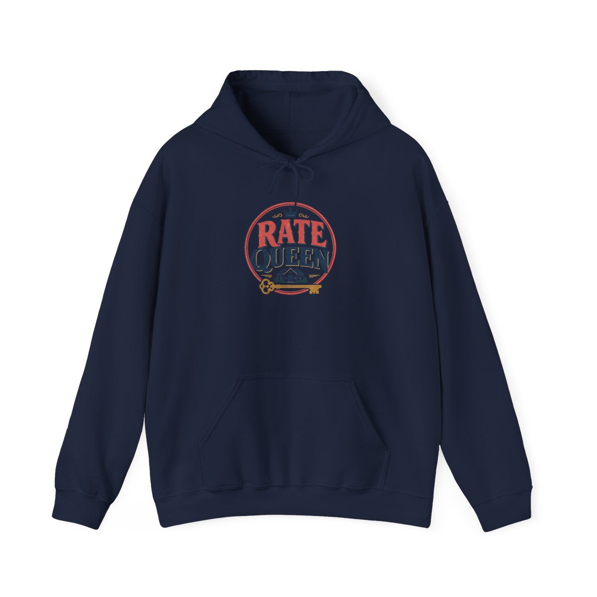 RATE QUEEN Hoodie — Navy