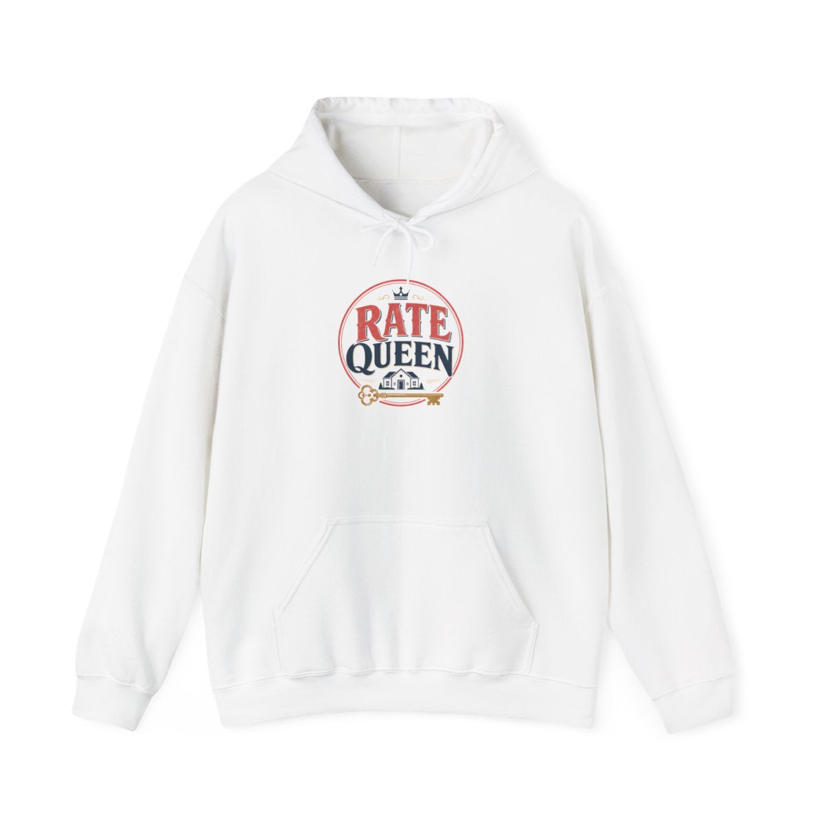 RATE QUEEN Hoodie — White