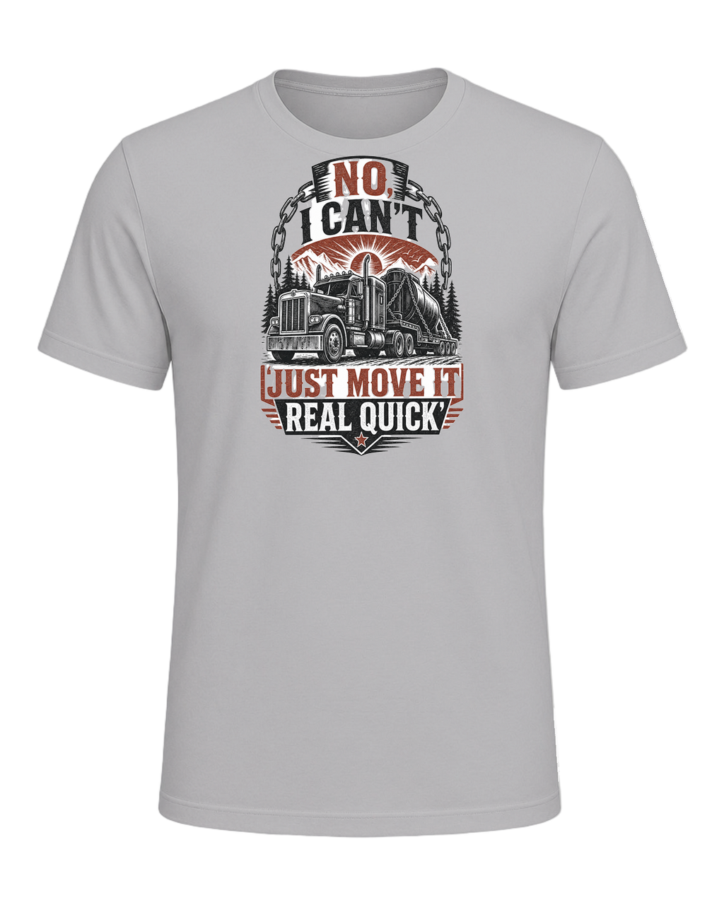 No, I can't 'just move it real quick' — Athletic Heather