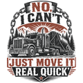 No, I can't 'just move it real quick'