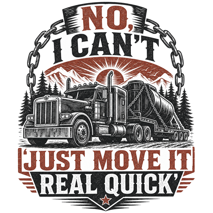 No, I Can't Just Move It Real Quick (Funny Cartoon)