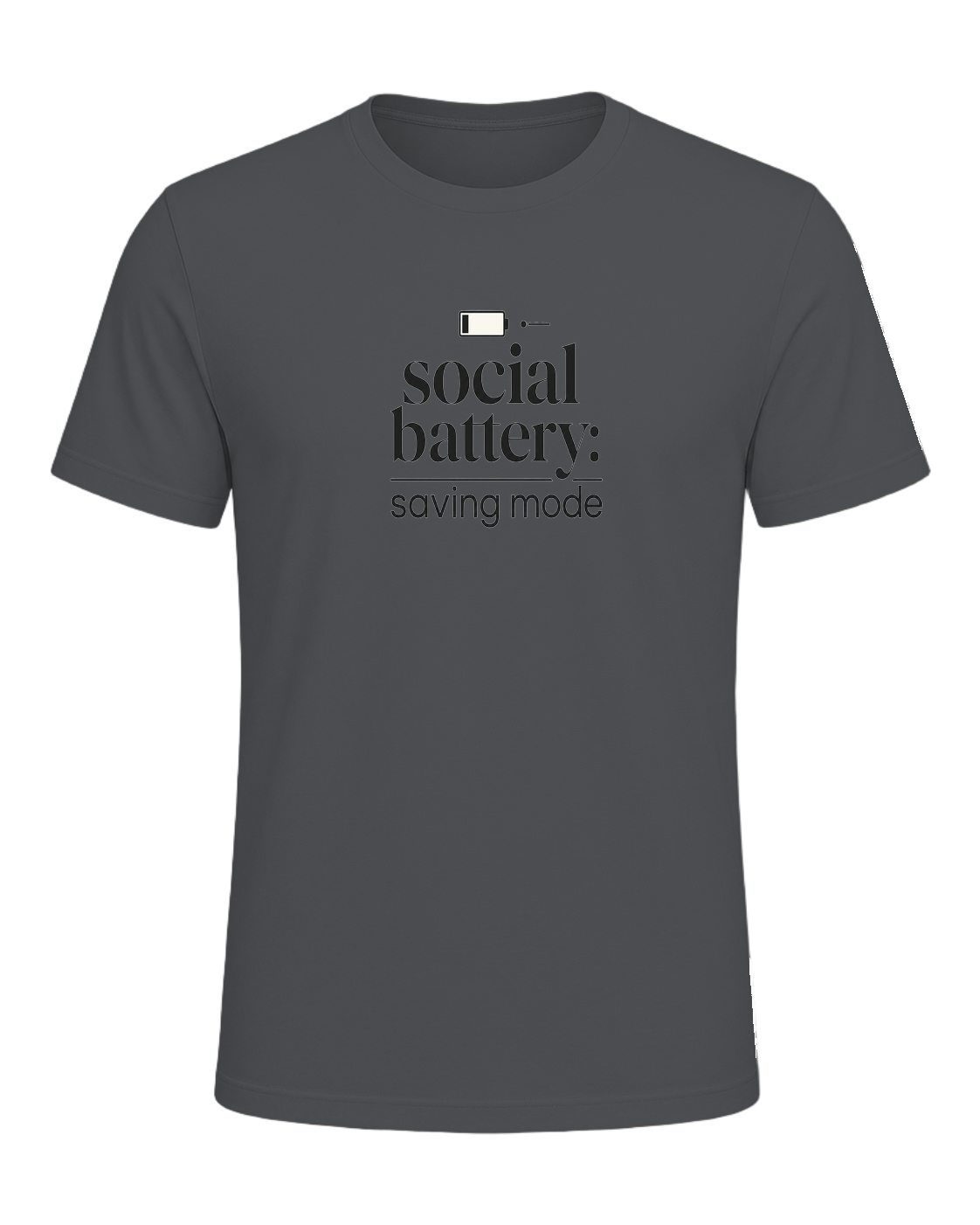 social battery: saving mode — Asphalt