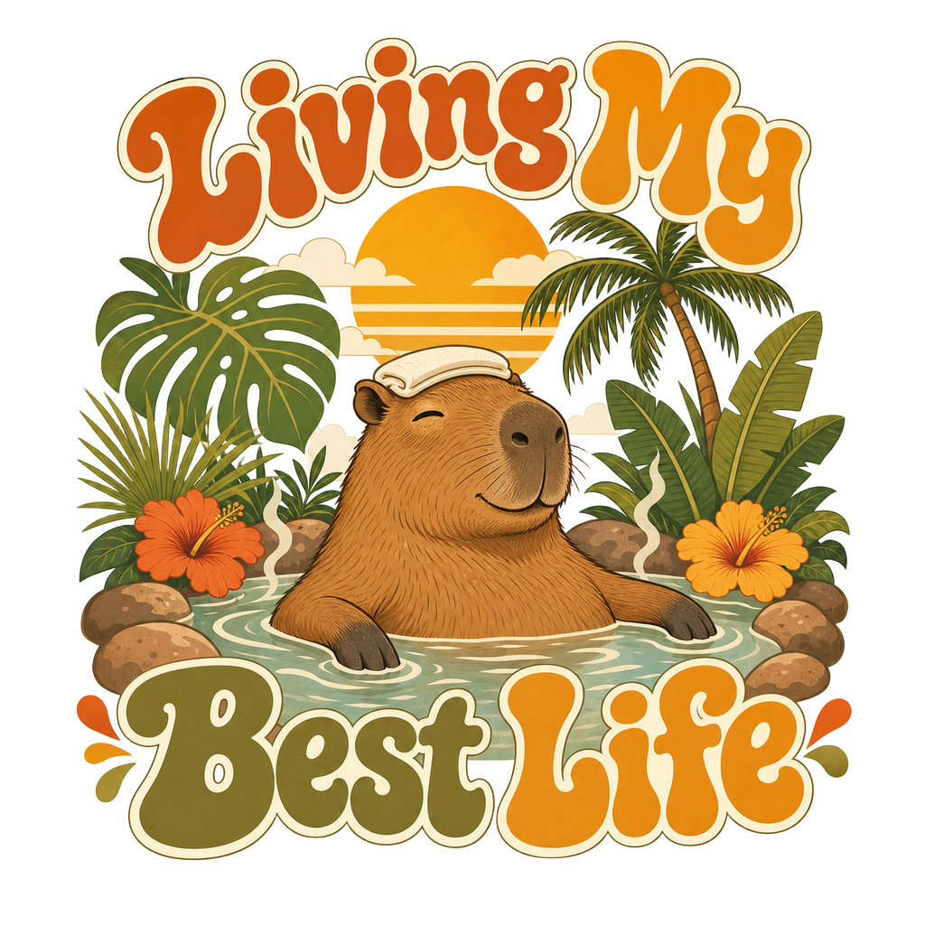 Capybara Chill Vibes
