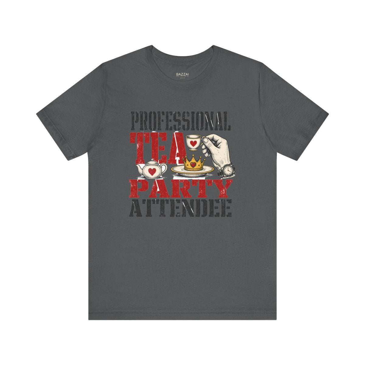 Girl Dad Gift T-Shirt — Professional Tea Party Attendee — girl dad t-shirt design