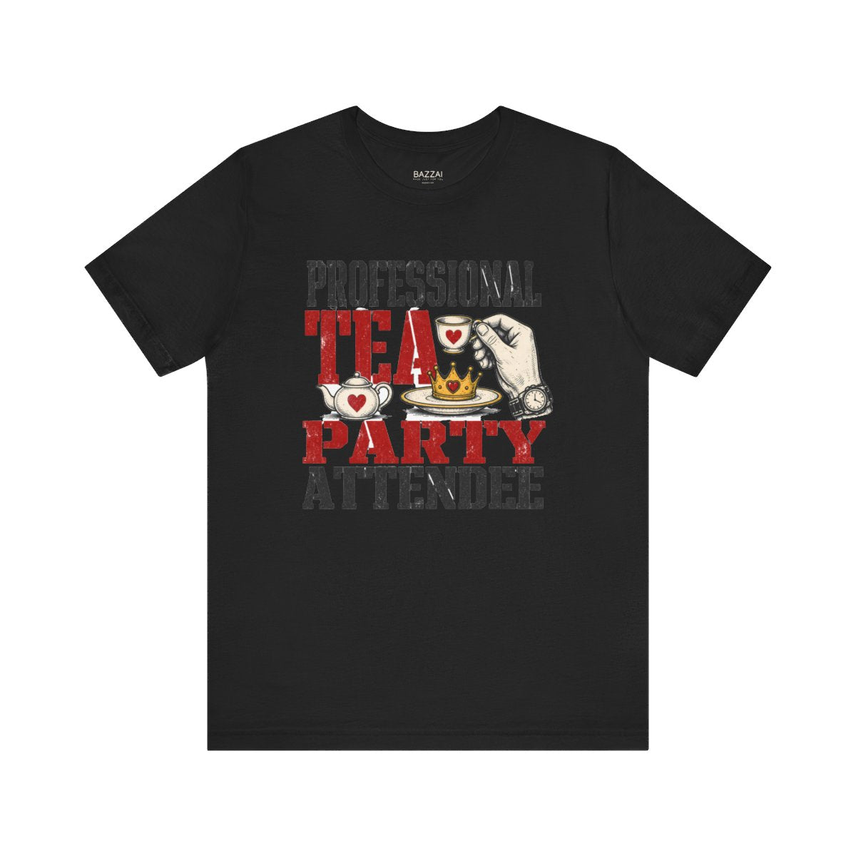Girl Dad Gift T-Shirt — Professional Tea Party Attendee — girl dad t-shirt design