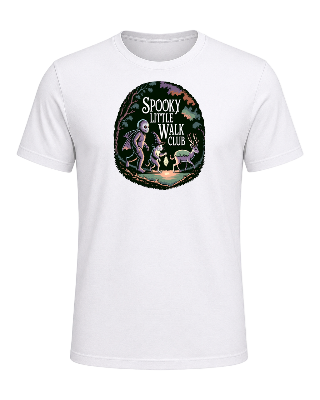 SPOOKY LITTLE WALK CLUB — White