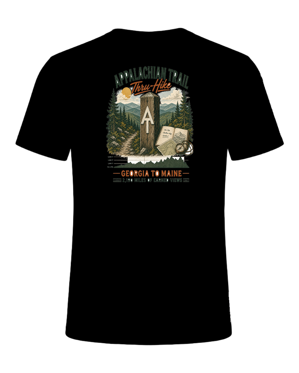 Appalachian Trail Thru-Hike — Black