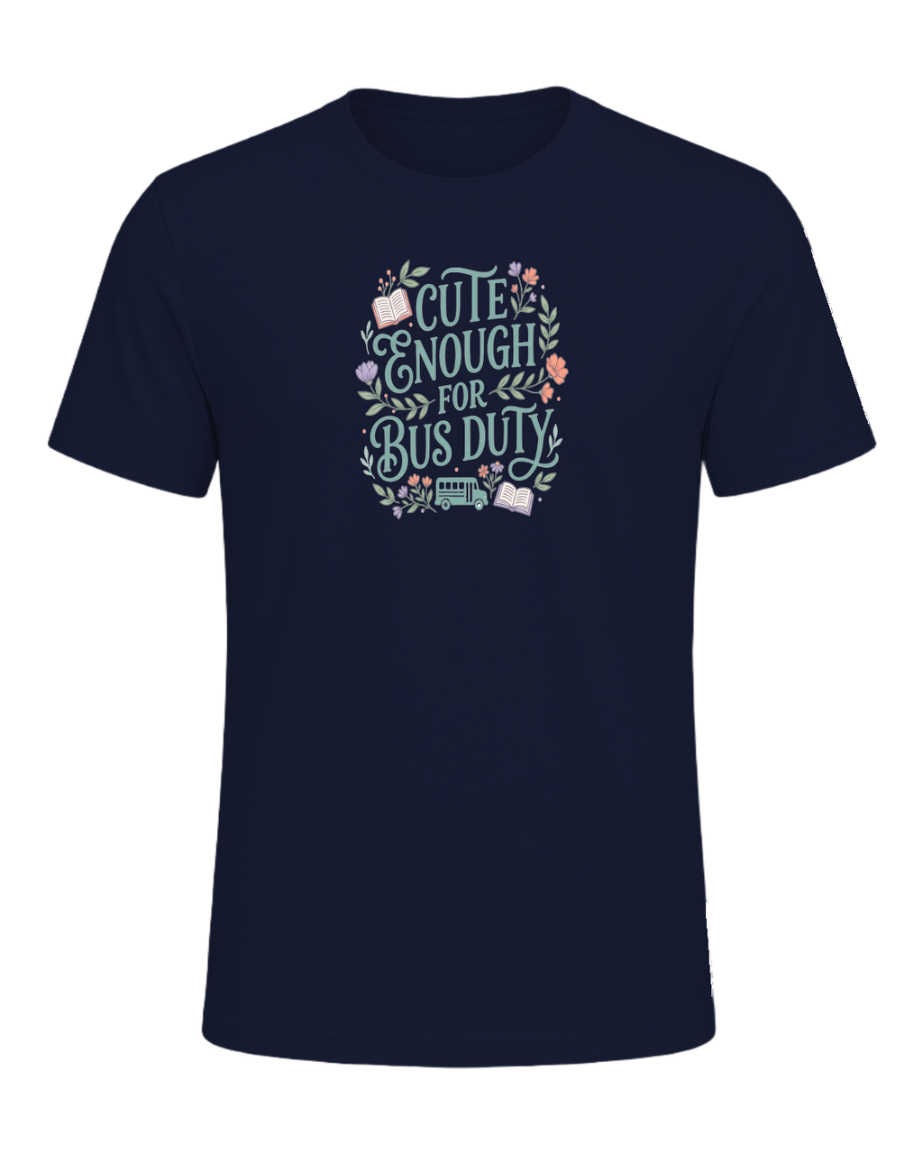 CUTE ENOUGH FOR BUS DUTY — Navy