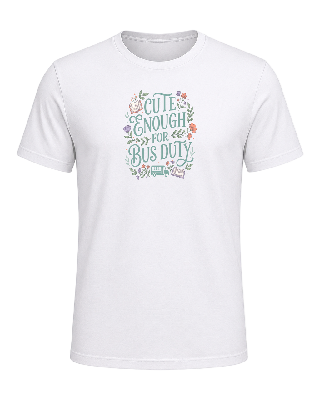 CUTE ENOUGH FOR BUS DUTY — White