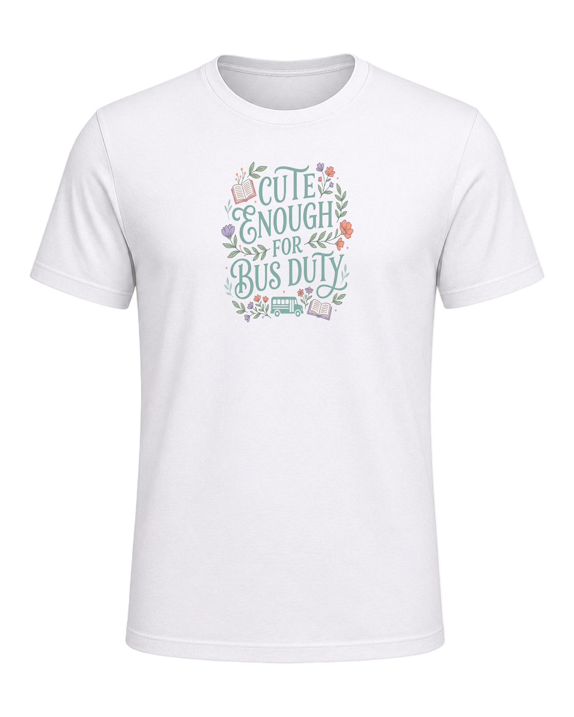 CUTE ENOUGH FOR BUS DUTY — White