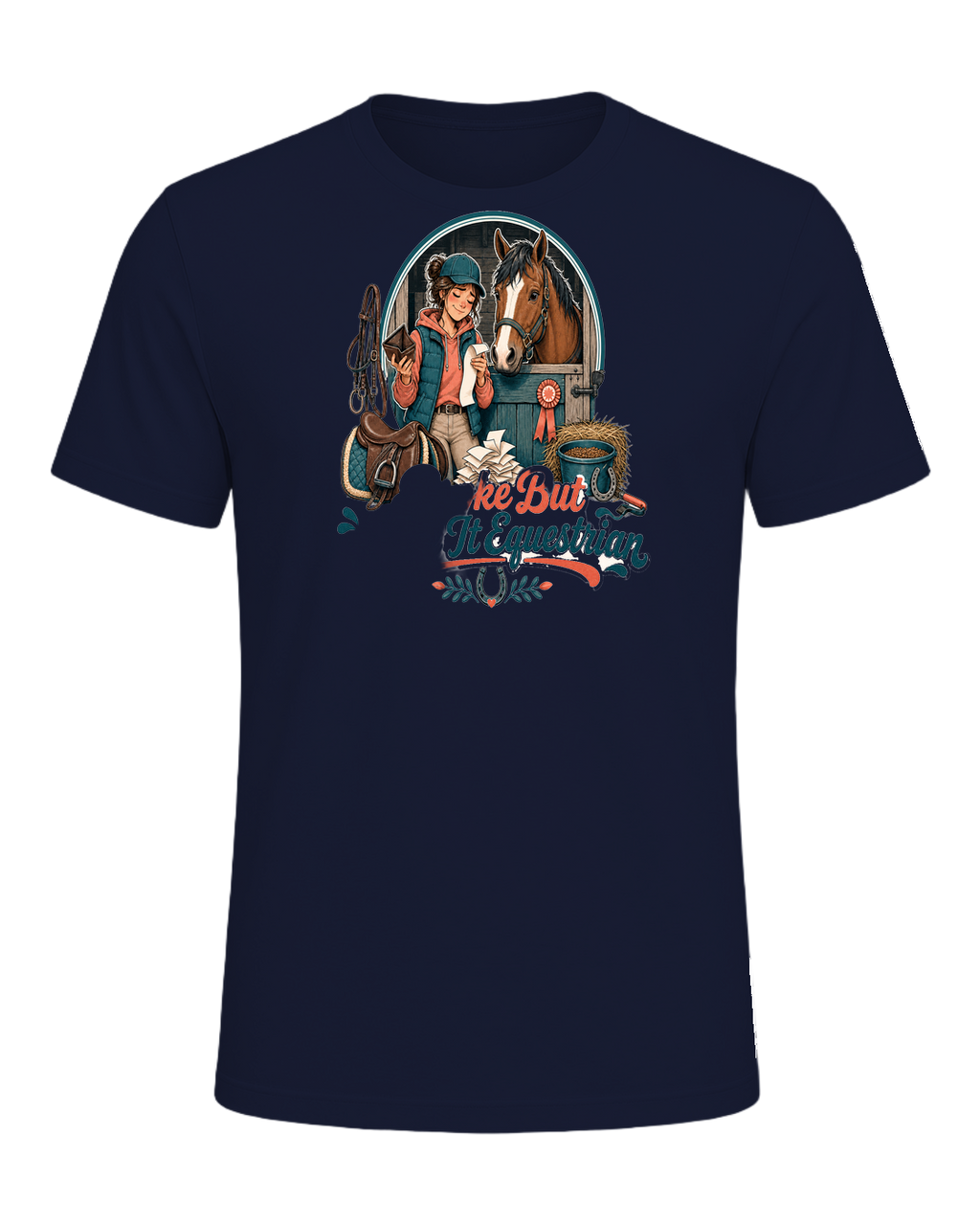 Broke But Make It Equestrian — Navy